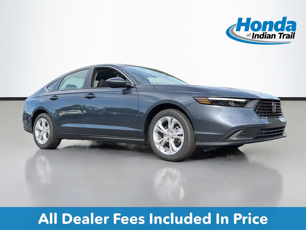 Meteorite Gray Metallic 2026 Honda Accord Sedan Front-Wheel Drive Continuously Variable Transmission