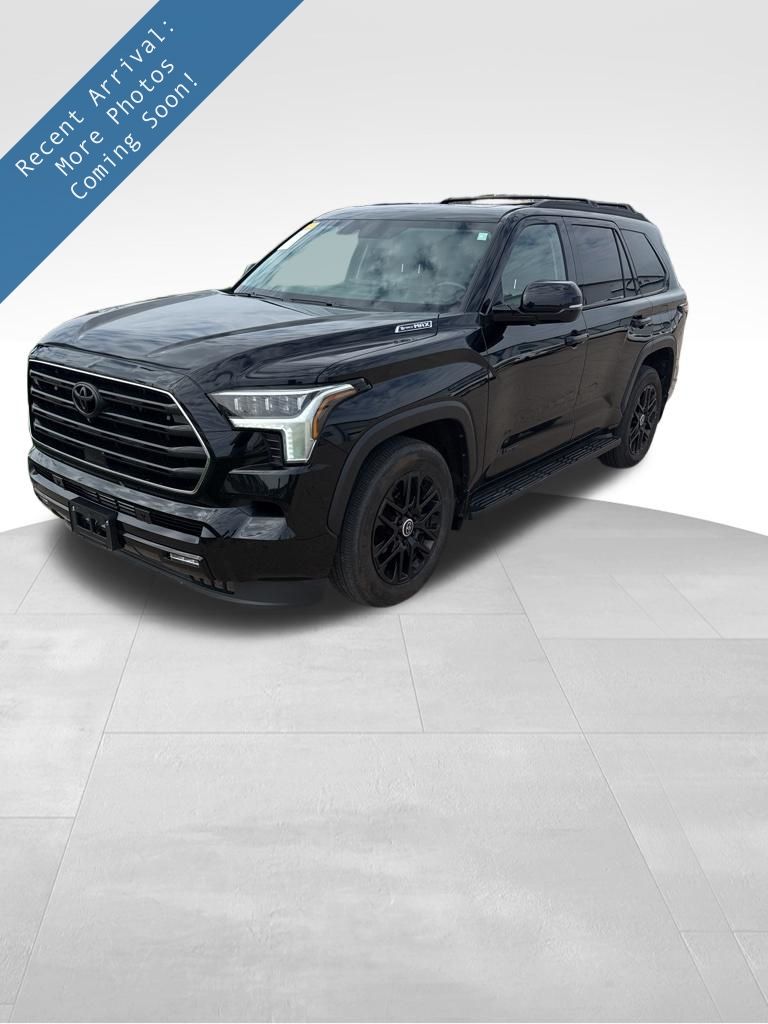 Midnight Black Metallic 2024 Toyota Sequoia Limited 4WD SUV / Crossover Four-Wheel Drive Automatic