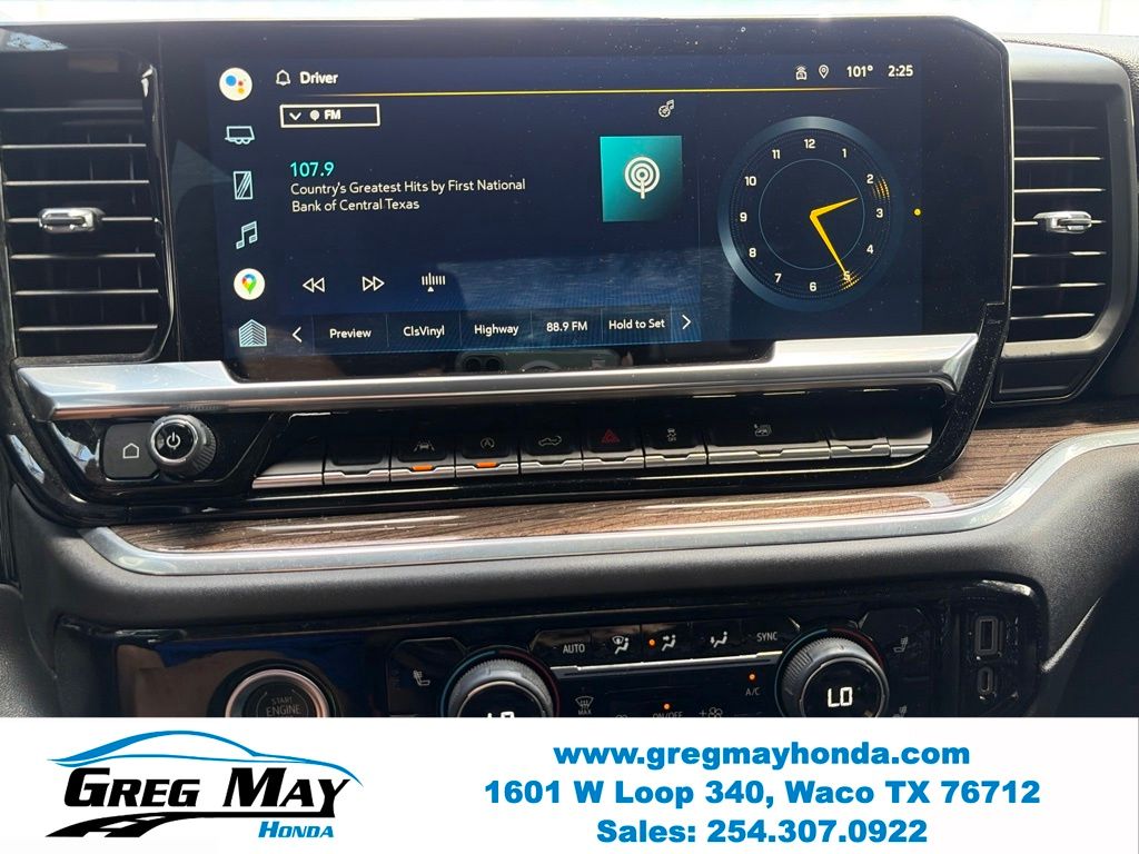 2022 Chevrolet Silverado 1500 LT Blue at Greg May Honda