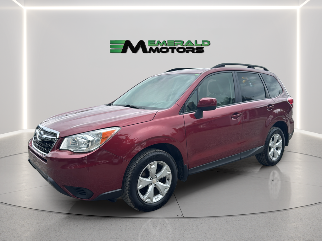 Venetian Red Pearl 2015 Subaru Forester 2.5i Premium SUV / Crossover All-Wheel Drive Continuously Variable Transmission