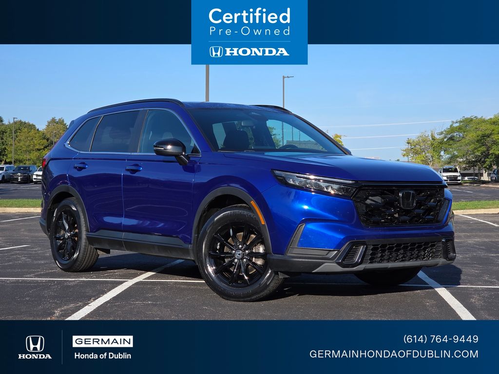 Still Night Pearl 2025 Honda CR-V Hybrid SUV / Crossover Front-Wheel Drive Continuously Variable Transmission