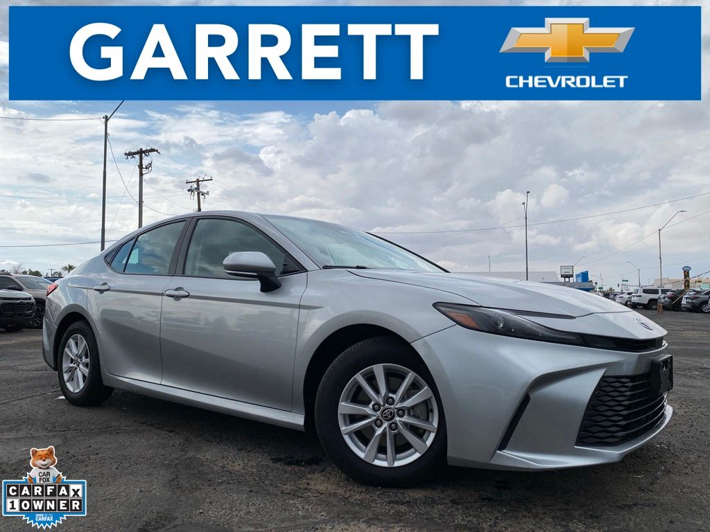 Celestial Silver Metallic 2025 Toyota Camry Sedan Front-Wheel Drive Continuously Variable Transmission