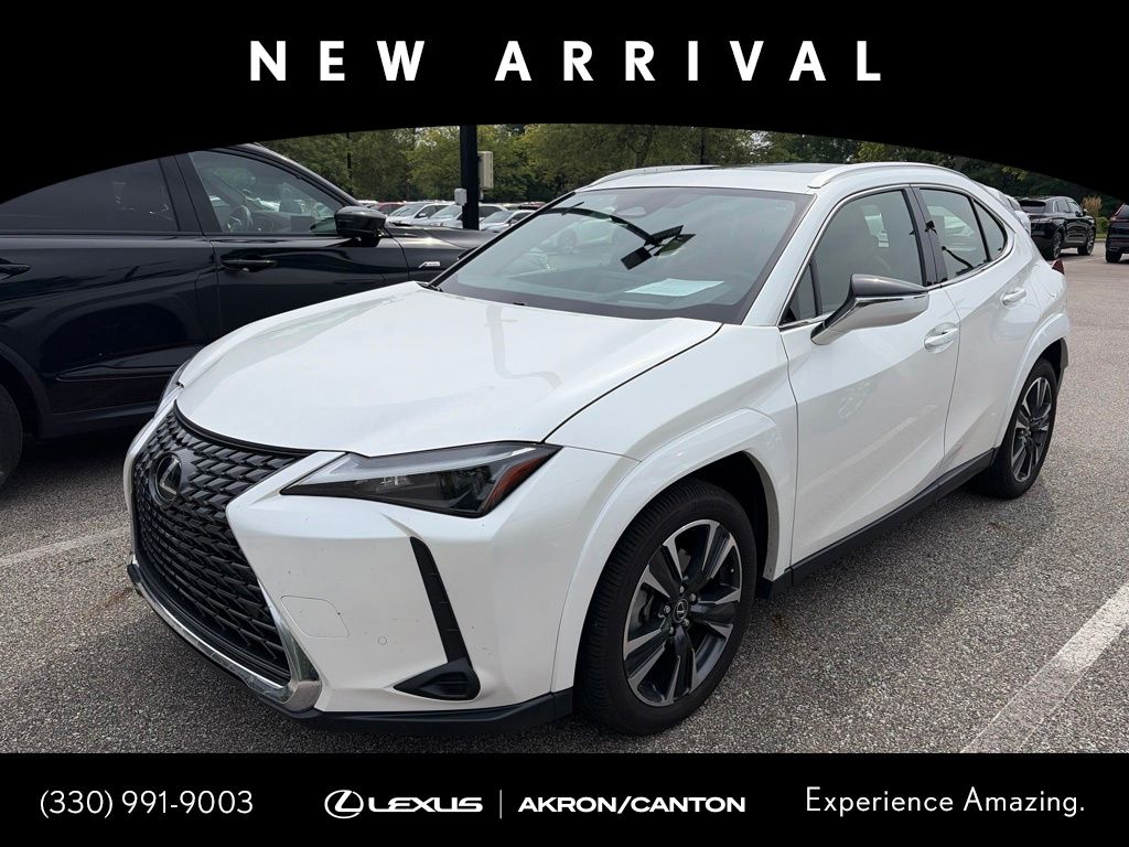White Pearl 2025 Lexus UX Hybrid SUV / Crossover All-Wheel Drive Continuously Variable Transmission