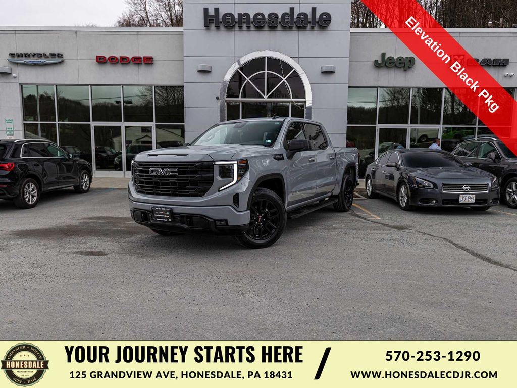Thunderstorm Gray 2024 GMC Sierra 1500 Pickup Truck Four-Wheel Drive Automatic