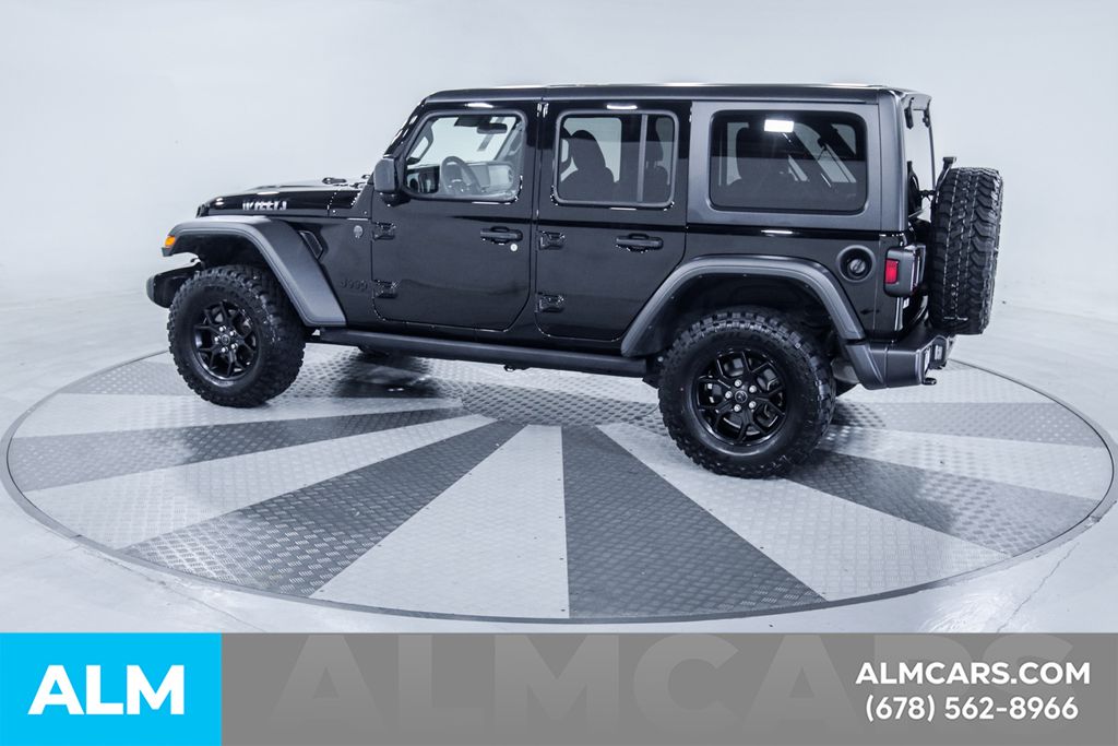 Used 2025 Black Jeep Willys image 5