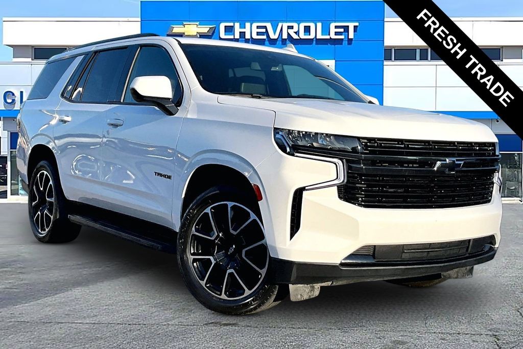 Summit White 2021 Chevrolet Tahoe SUV / Crossover Four-Wheel Drive
