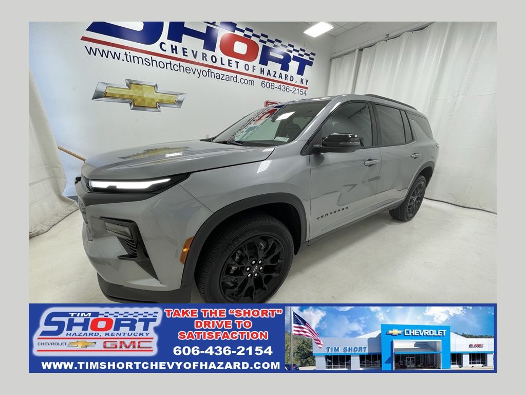 Sterling Gray Metallic 2026 Chevrolet Traverse SUV / Crossover Four-Wheel Drive 8-Speed Automatic