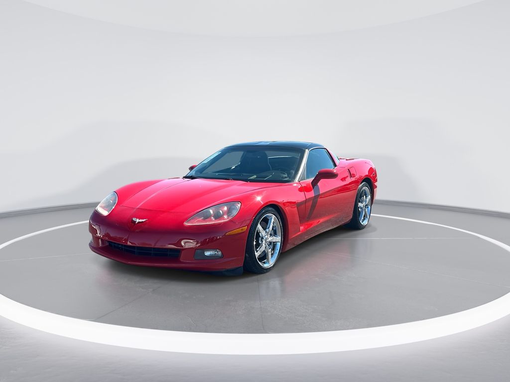 2005 Chevrolet Corvette Base Red at Mac Haik CDJR North Houston