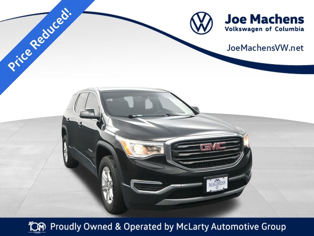 Black (Ebony Twilight Metallic) 2019 GMC Acadia SUV / Crossover Four-Wheel Drive 6-Speed Automatic