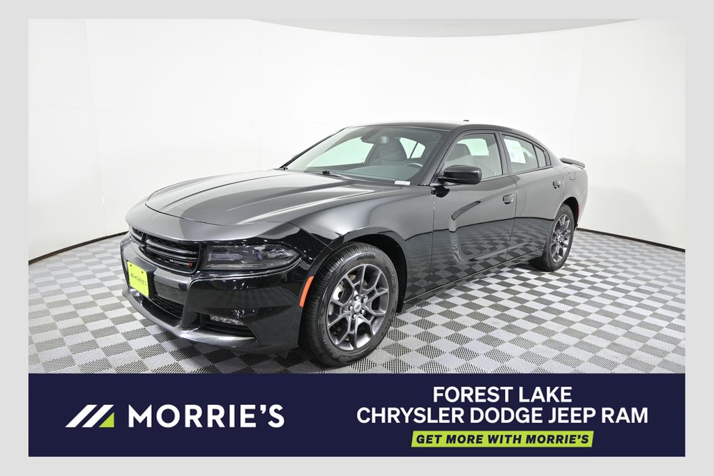 Pitch Black Clearcoat 2018 Dodge Charger GT AWD Sedan All-Wheel Drive 8-Speed Automatic