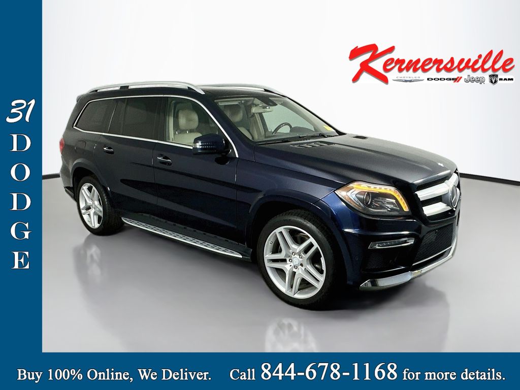 Blue 2014 Mercedes-Benz GL-Class SUV / Crossover All-Wheel Drive Automatic