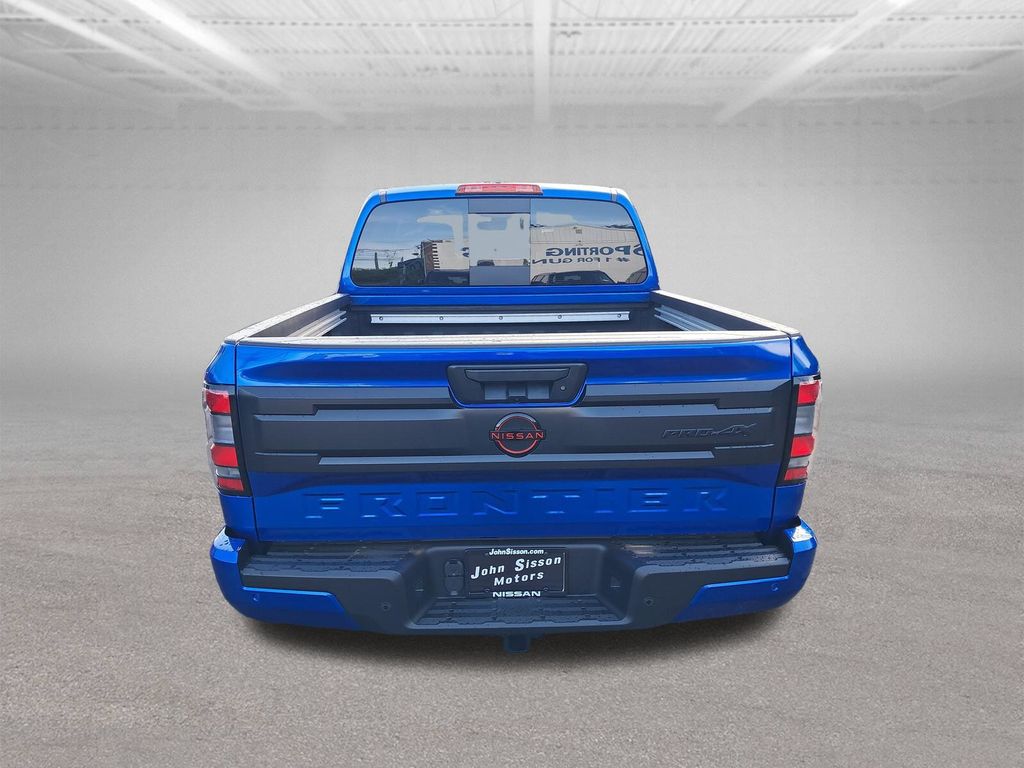 2026 Nissan Frontier PRO-4X Blue at John Sisson Motors