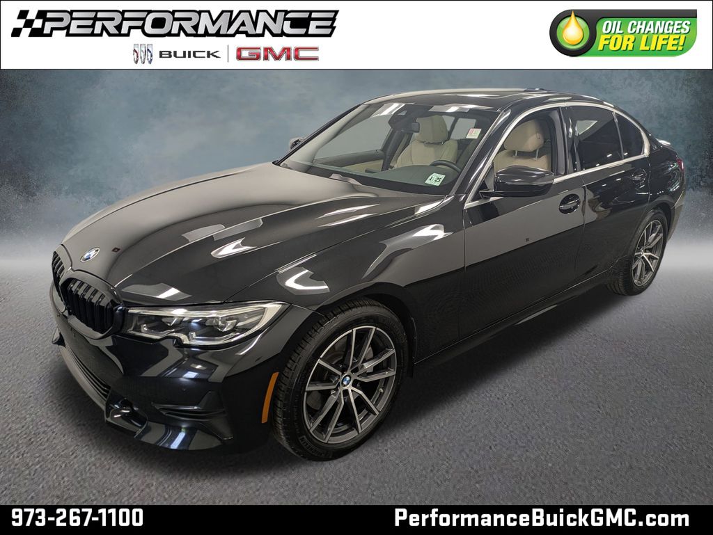 Black Sapphire Metallic 2020 BMW 3 Series Sedan All-Wheel Drive 8-Speed Automatic