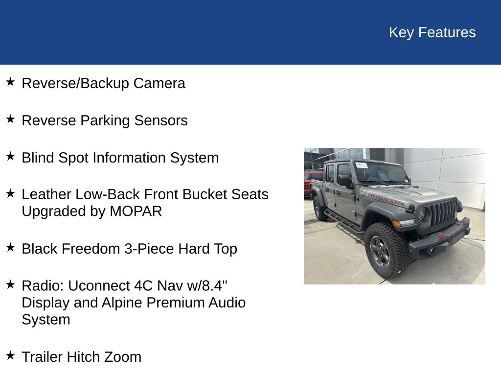 2020 Jeep Gladiator Rubicon 4x4