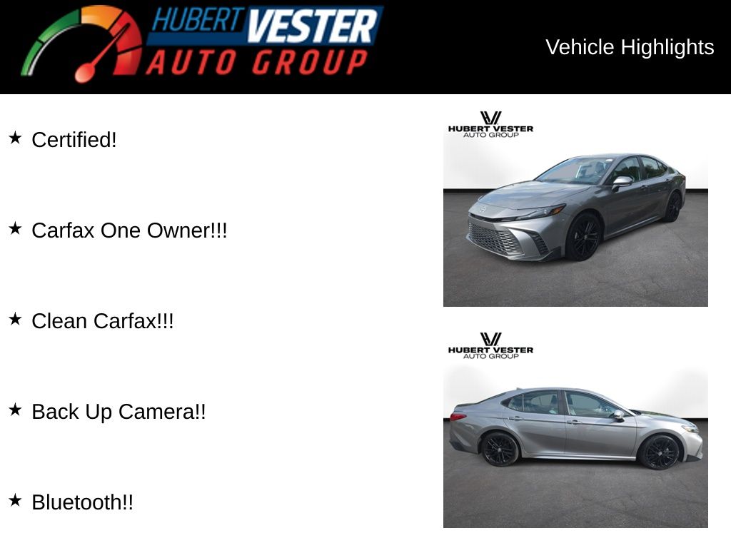 Used 2025 Toyota Camry Sedan