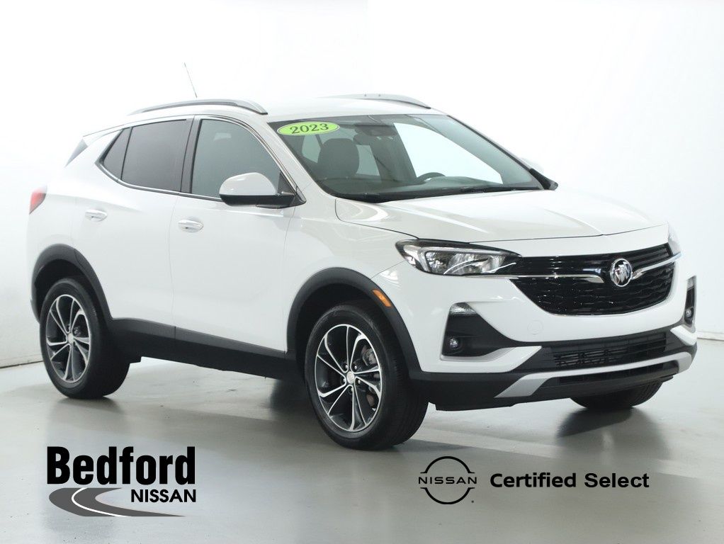 Summit White 2023 Buick Encore GX SUV / Crossover All-Wheel Drive 9-Speed Automatic
