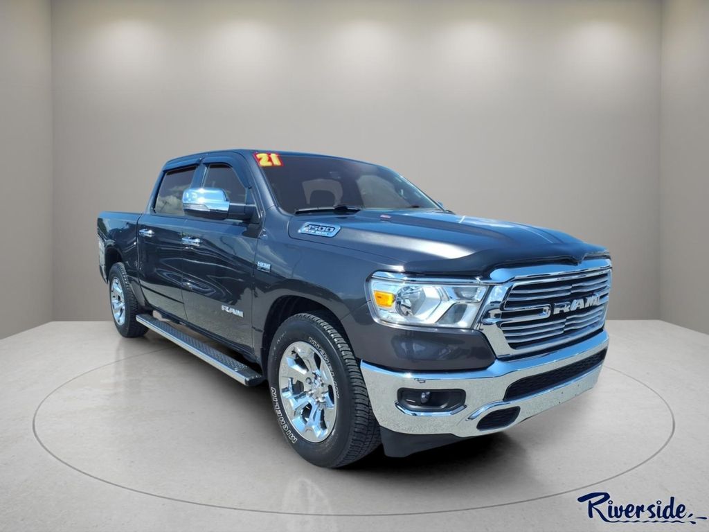 Gray (Granite Crystal Metallic Clearcoat) 2021 RAM 1500 Pickup Truck 4X2 8-Speed Automatic