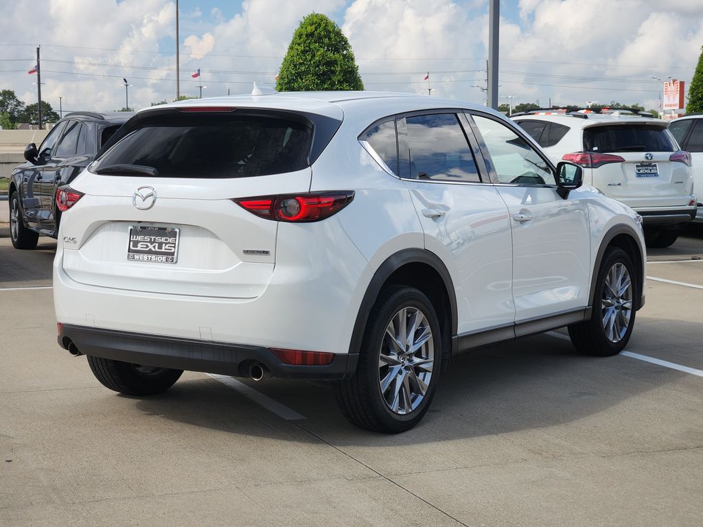 2021 Mazda CX-5 Grand Touring White at DeMontrond Mazda