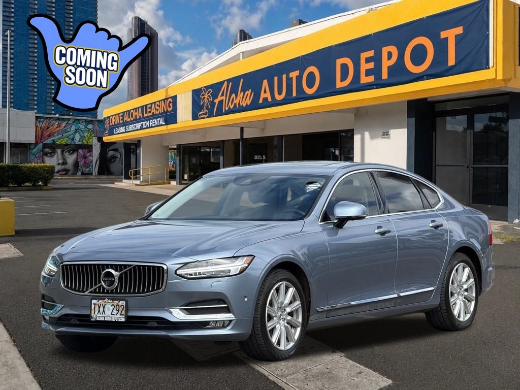 Blue Metallic 2017 Volvo S90 Sedan All-Wheel Drive Automatic