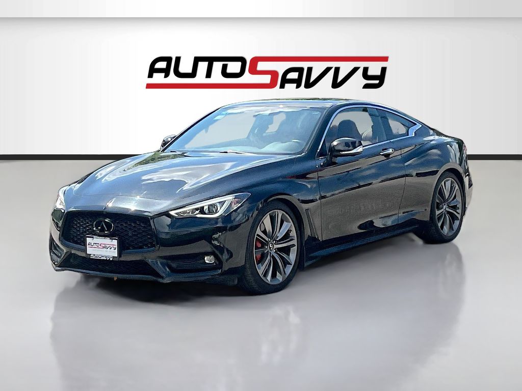 2021 INFINITI Q60 Red Sport 400 Black at Emmons Autoplex