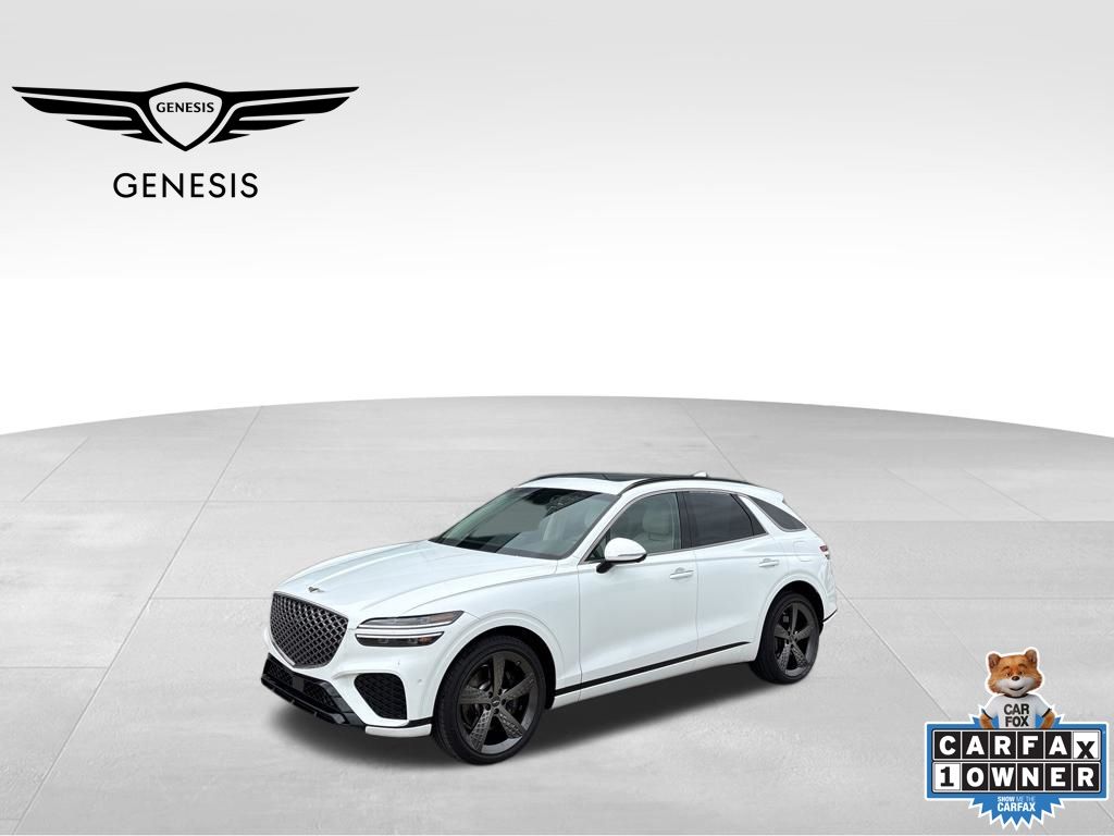 Alta White 2025 Genesis GV70 3.5T Sport AWD SUV / Crossover All-Wheel Drive 8-Speed Automatic