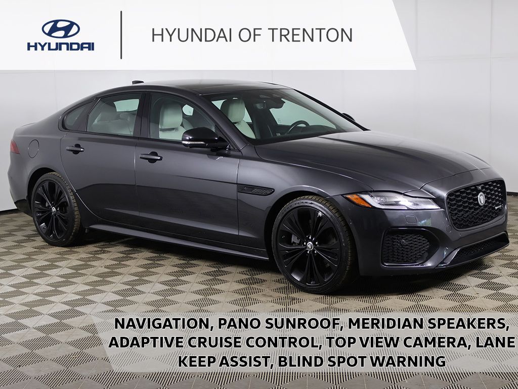 Carpathian Gray Premium Metallic 2024 Jaguar XF P300 R-Dynamic SE AWD Sedan All-Wheel Drive 8-Speed Automatic