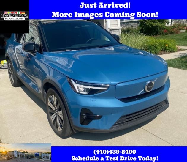 Blue Metallic 2023 Volvo XC40 Recharge SUV / Crossover All-Wheel Drive 1-Speed Automatic