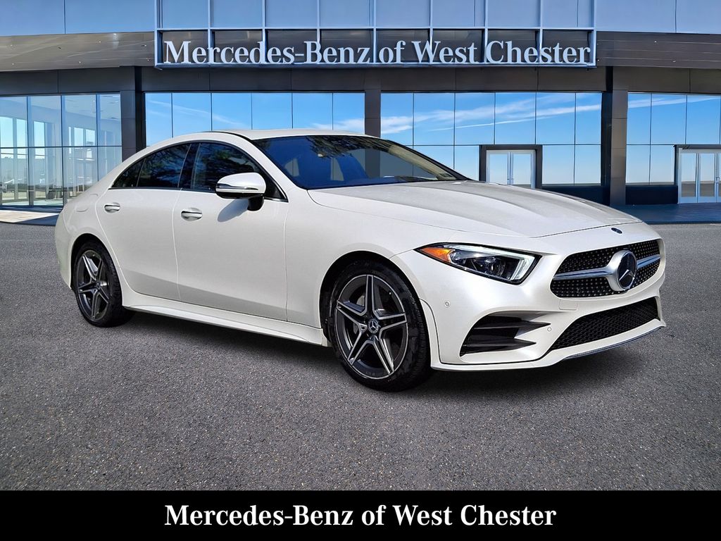 designo Diamond White 2020 Mercedes-Benz CLS 450 Coupe 4MATIC Coupe All-Wheel Drive 9-Speed Automatic