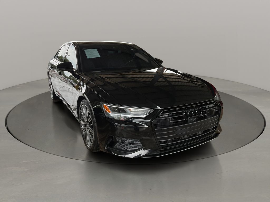 Mythos Black Metallic 2023 Audi A6 Sedan All-Wheel Drive 7-Speed Automatic