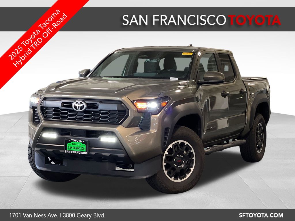Bronze Oxide 2025 Toyota Tacoma TRD Off-Road Double Cab 4WD Pickup Truck Four-Wheel Drive 8-Speed Automatic