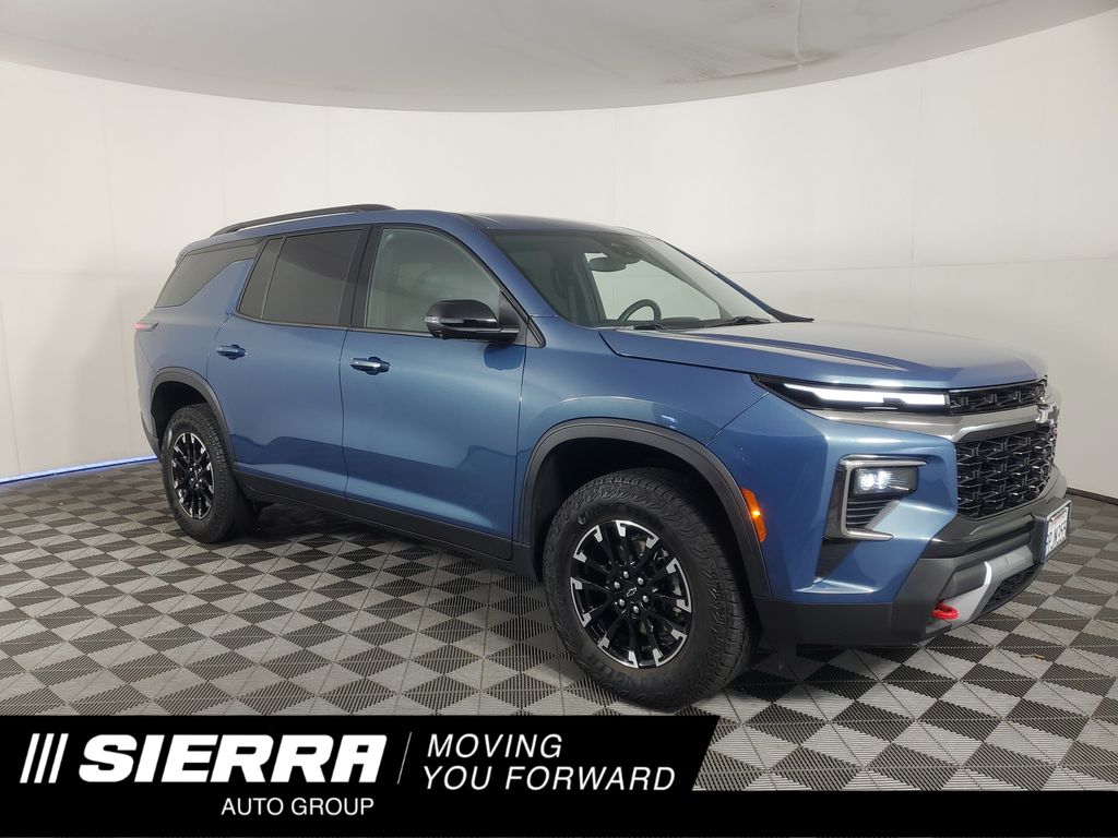 Lakeshore Blue 2024 Chevrolet Traverse SUV / Crossover Four-Wheel Drive 8-Speed Automatic