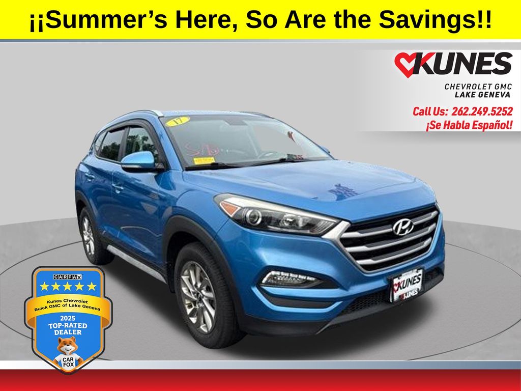 2017 Hyundai Tucson Azul (Caribbean Blue) SUV/Crossover Tracción en las cuatro ruedas 6 velocidades Automática