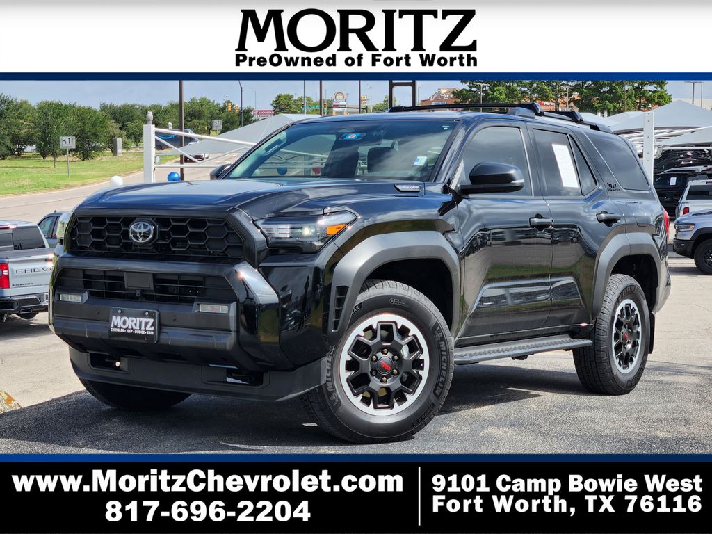 Black 2025 Toyota 4Runner SUV / Crossover Four-Wheel Drive 8-Speed Automatic