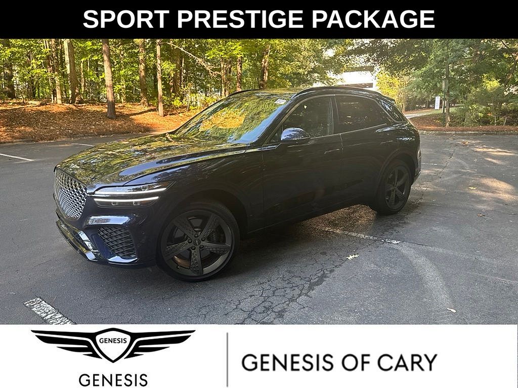 Capri Blue 2023 Genesis GV70 SUV / Crossover 8-Speed Automatic