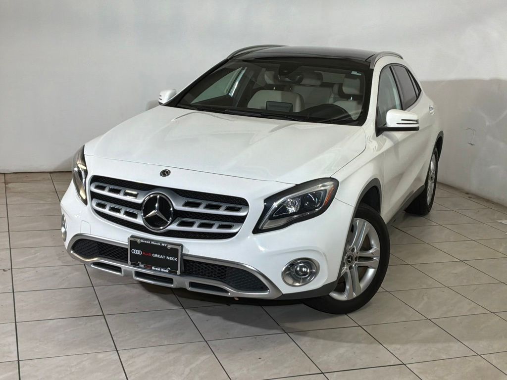 Polar White 2018 Mercedes-Benz GLA 250 4MATIC SUV / Crossover All-Wheel Drive 7-Speed Automatic