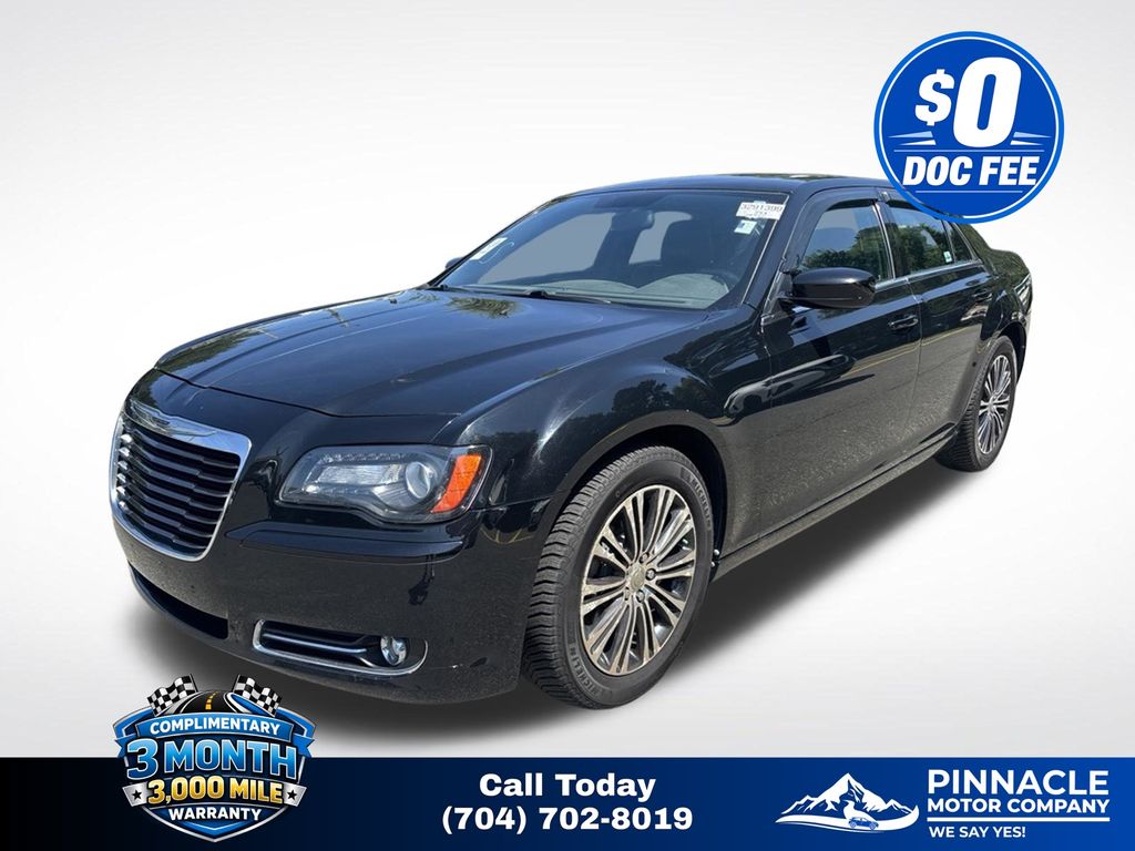 Black Clearcoat 2013 Chrysler 300 Sedan All-Wheel Drive 8-Speed Automatic