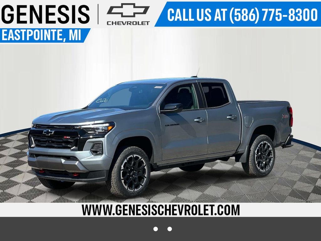 Sterling Gray Metallic 2026 Chevrolet Colorado Pickup Truck Four-Wheel Drive 8-Speed Automatic