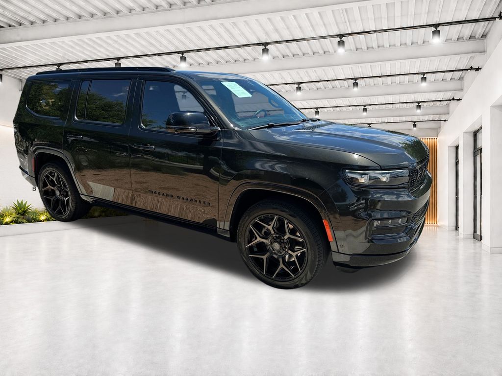 Rocky Mountain Pearlcoat 2023 Jeep Grand Wagoneer SUV / Crossover Four-Wheel Drive 8-Speed Automatic