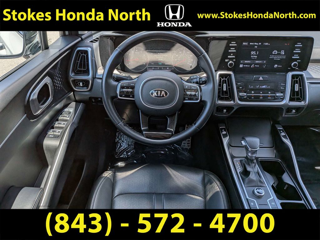 2021 Kia Sorento S White at Stokes Mazda