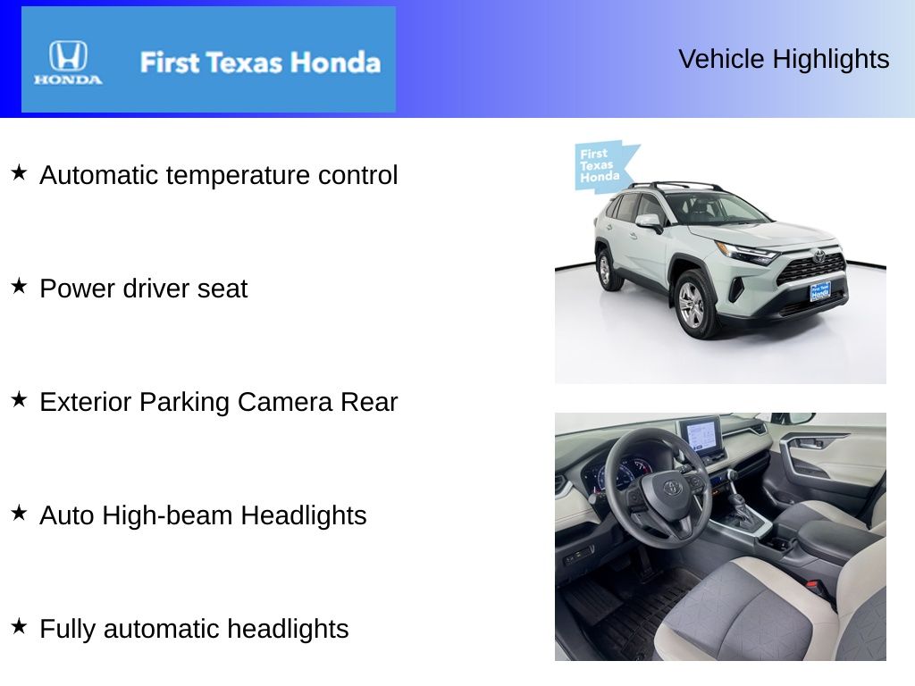 Used Car 2023 Toyota Rav4  Xle For Sale In Austin, Texas