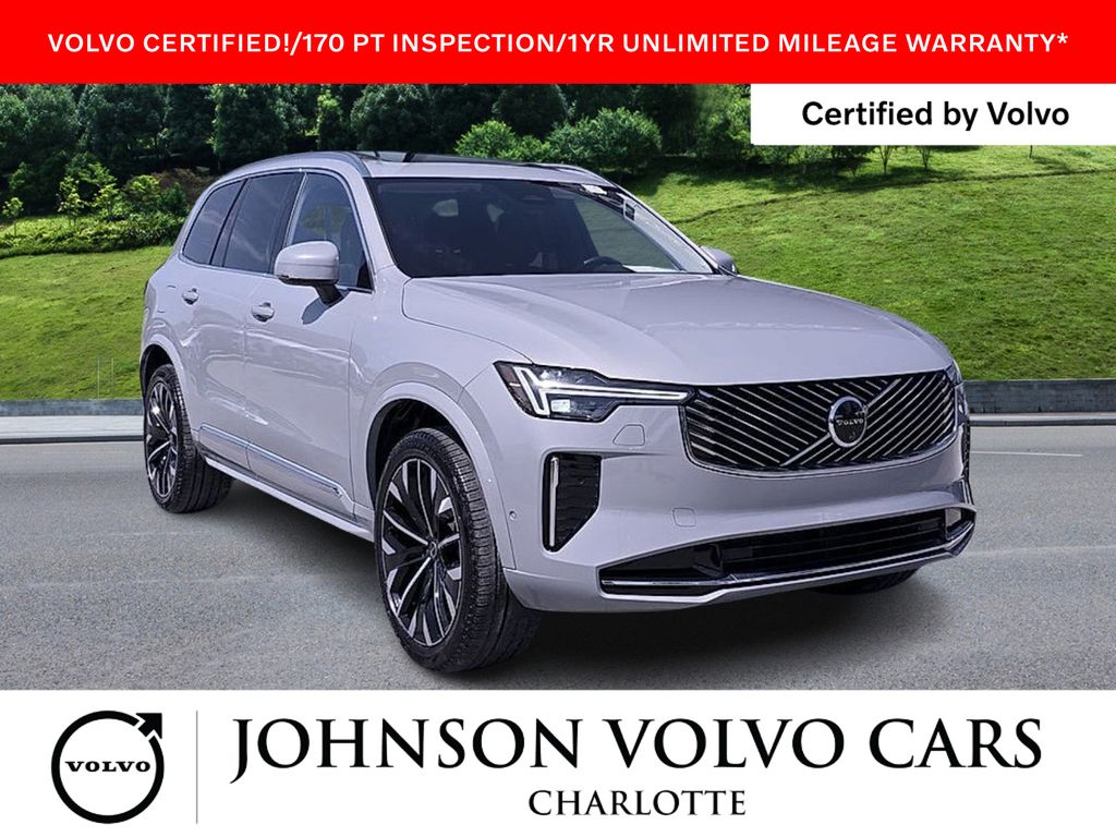 Vapour Gray Metallic 2025 Volvo XC90 B5 Plus Bright Theme 7-Passenger AWD SUV / Crossover All-Wheel Drive Automatic