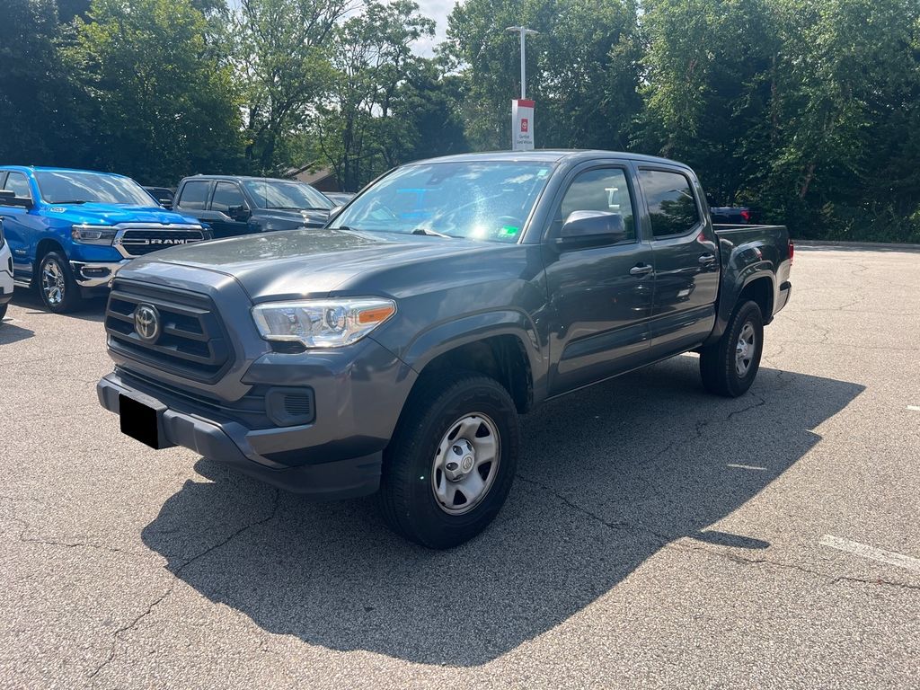 Magnetic Gray Metallic 2020 Toyota Tacoma Pickup Truck Four-Wheel Drive 6-Speed Automatic