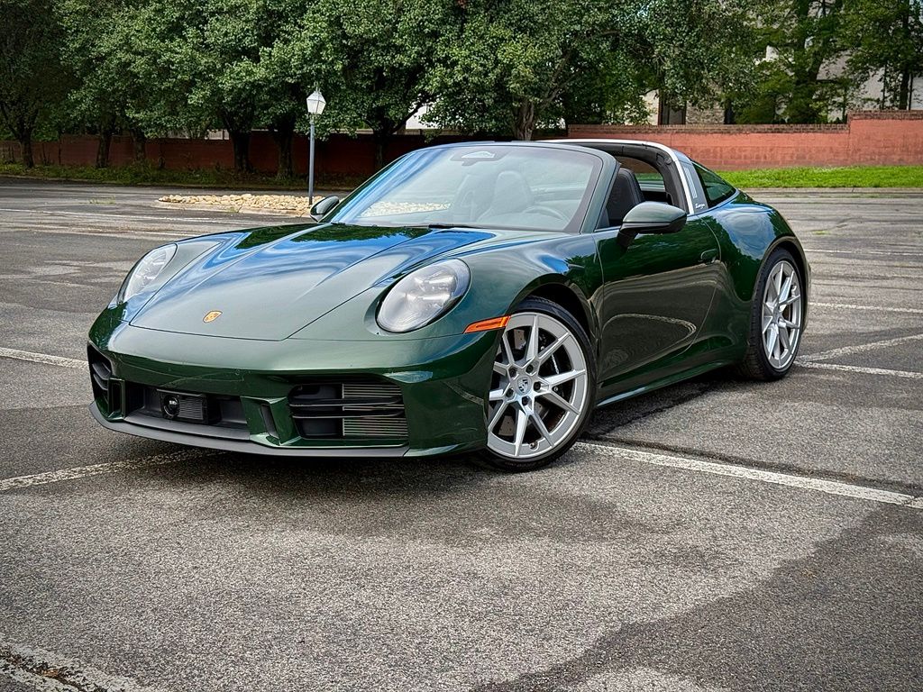 Oak Green Metallic Neo 2026 Porsche 911 Convertible All-Wheel Drive 8-Speed Automatic
