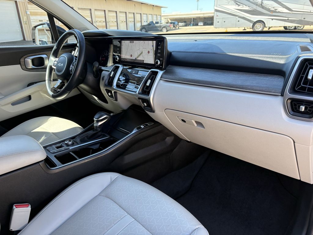 Used 2022 Wolf Gray Kia X-Line EX image 28