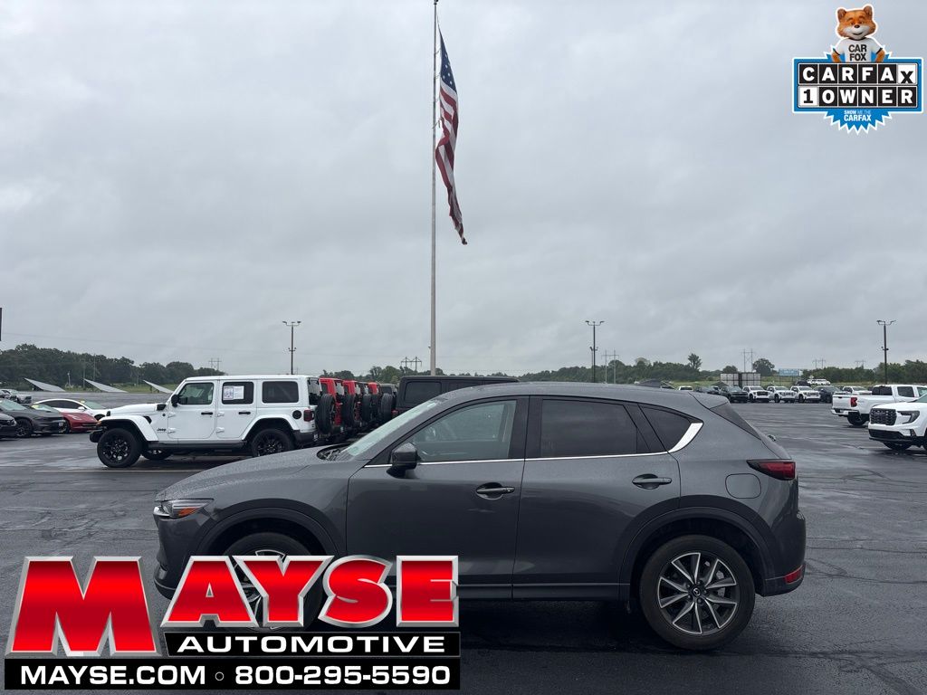 Machine Gray Metallic 2018 Mazda CX-5 SUV / Crossover All-Wheel Drive 6-Speed Automatic