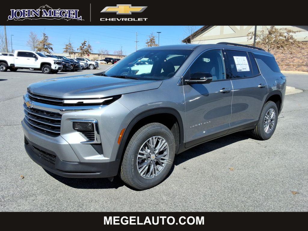 Sterling Gray Metallic 2026 Chevrolet Traverse SUV / Crossover Front-Wheel Drive 8-Speed Automatic