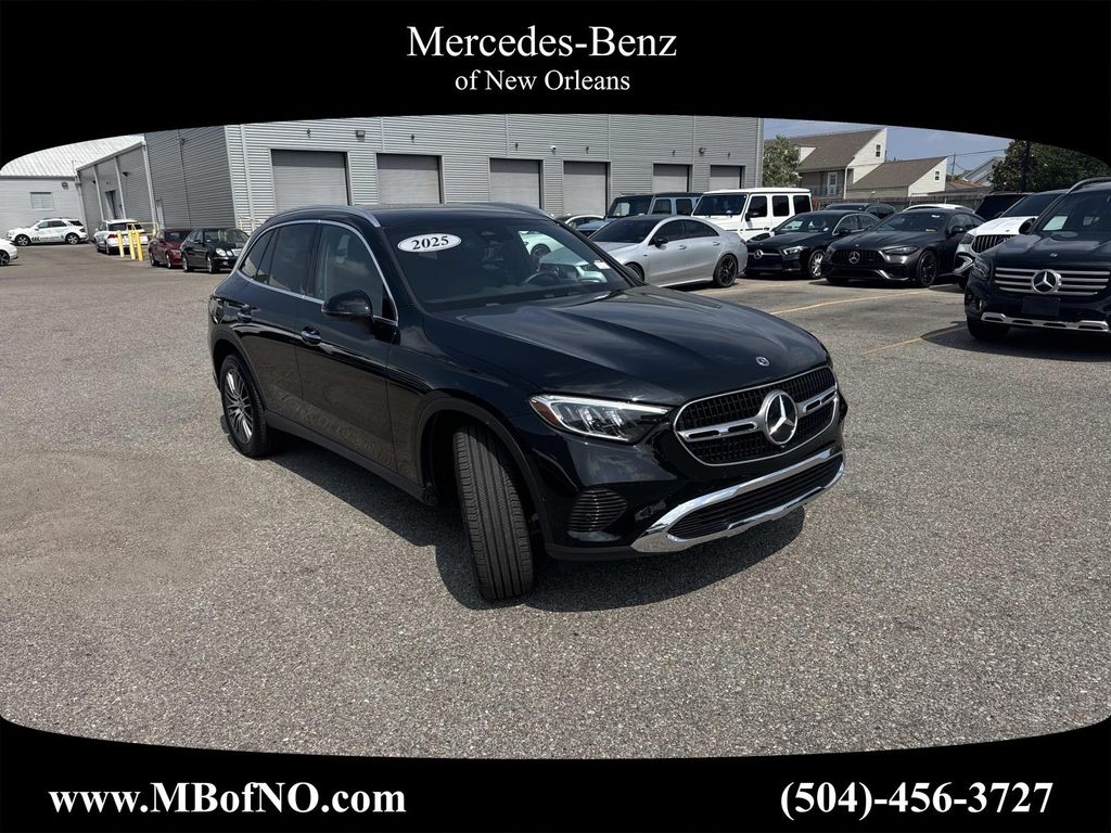 Black 2025 Mercedes-Benz GLC 300 4MATIC SUV / Crossover All-Wheel Drive 9-Speed Automatic