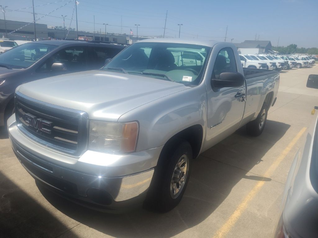 Pure Silver Metallic 2011 GMC Sierra 1500 Work Truck Pickup Truck 4X2 4-Speed Automatic Overdrive