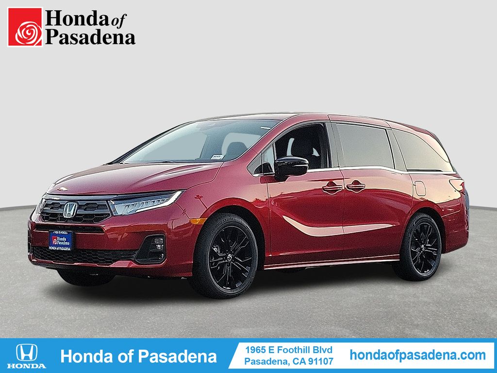 Radiant Red Metallic II 2026 Honda Odyssey Minivan Front-Wheel Drive Automatic