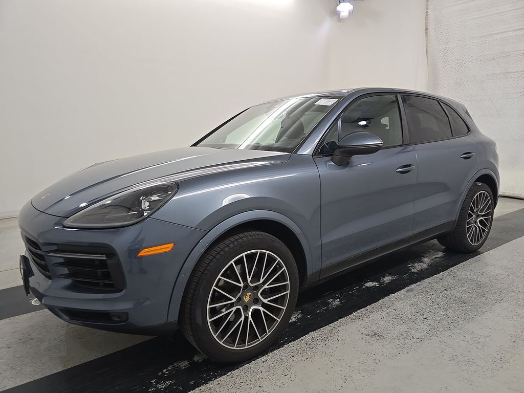Biscay Blue Metallic 2019 Porsche Cayenne SUV / Crossover All-Wheel Drive 8-Speed Automatic
